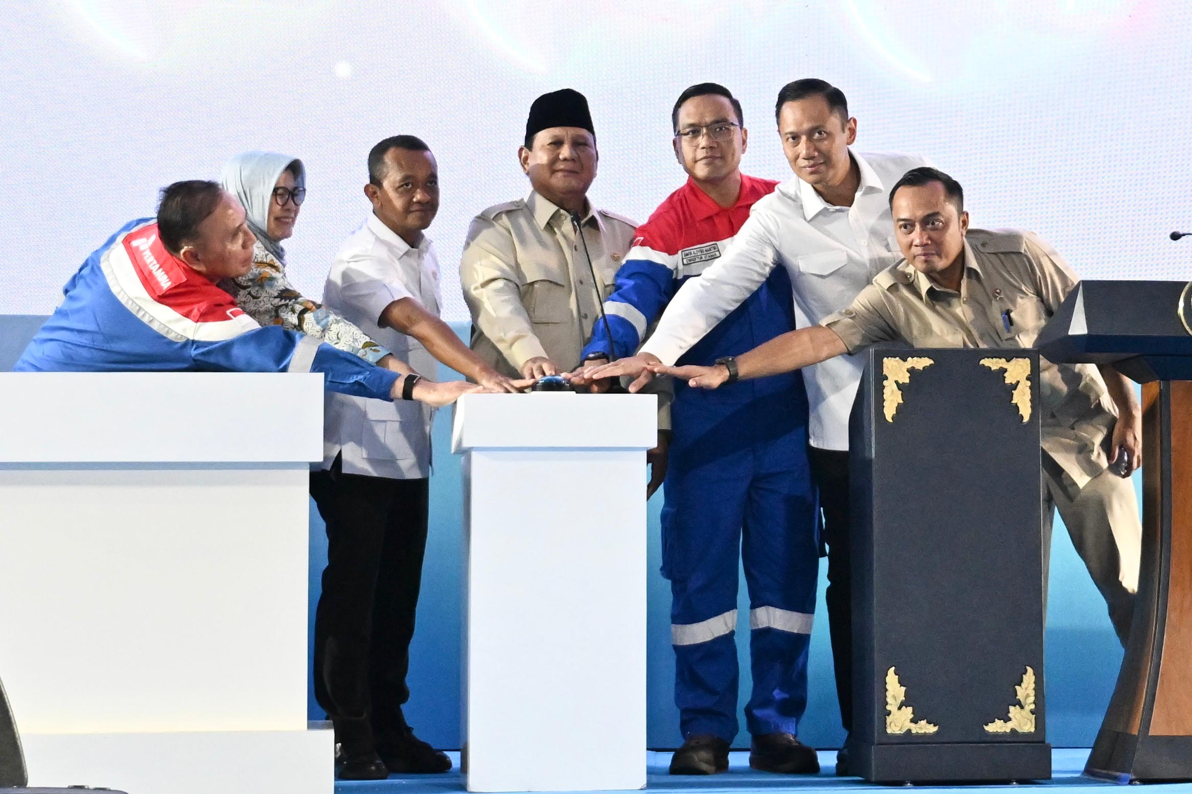 Presiden Prabowo Subianto Resmikan Infrastruktur Energi Terintegrasi Rp123 Triliun di Kalimantan Timur