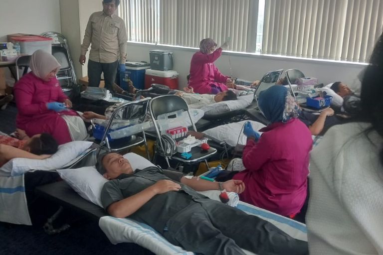 Kegiatan Donor Darah secara mandiri wujud nyata kepedulian sosial masyarakat