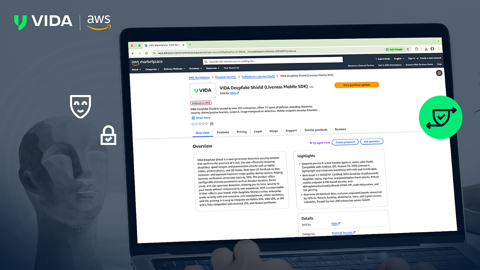 VIDA Bawa Solusi Identitas Digital ke Pasar Global melalui AWS Marketplace