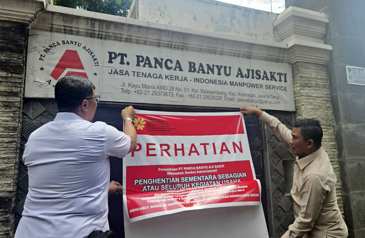 Kementerian P2MI Bekukan Sementara Layanan Penempatan Dua P3MI