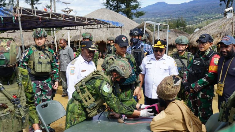 Kegiatan ini merupakan bagian dari upaya TNI dalam meningkatkan kesejahteraan masyarakat di Provinsi Papua Tengah.