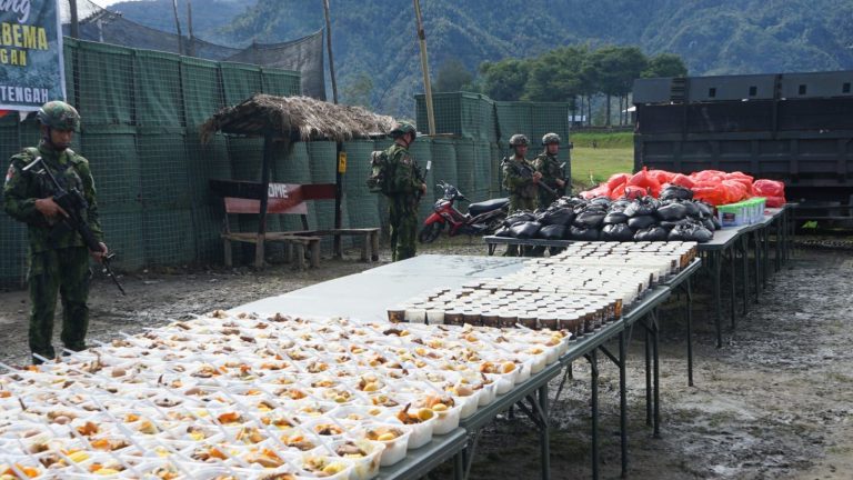 Kegiatan ini merupakan bagian dari upaya TNI dalam meningkatkan kesejahteraan masyarakat di Provinsi Papua Tengah.