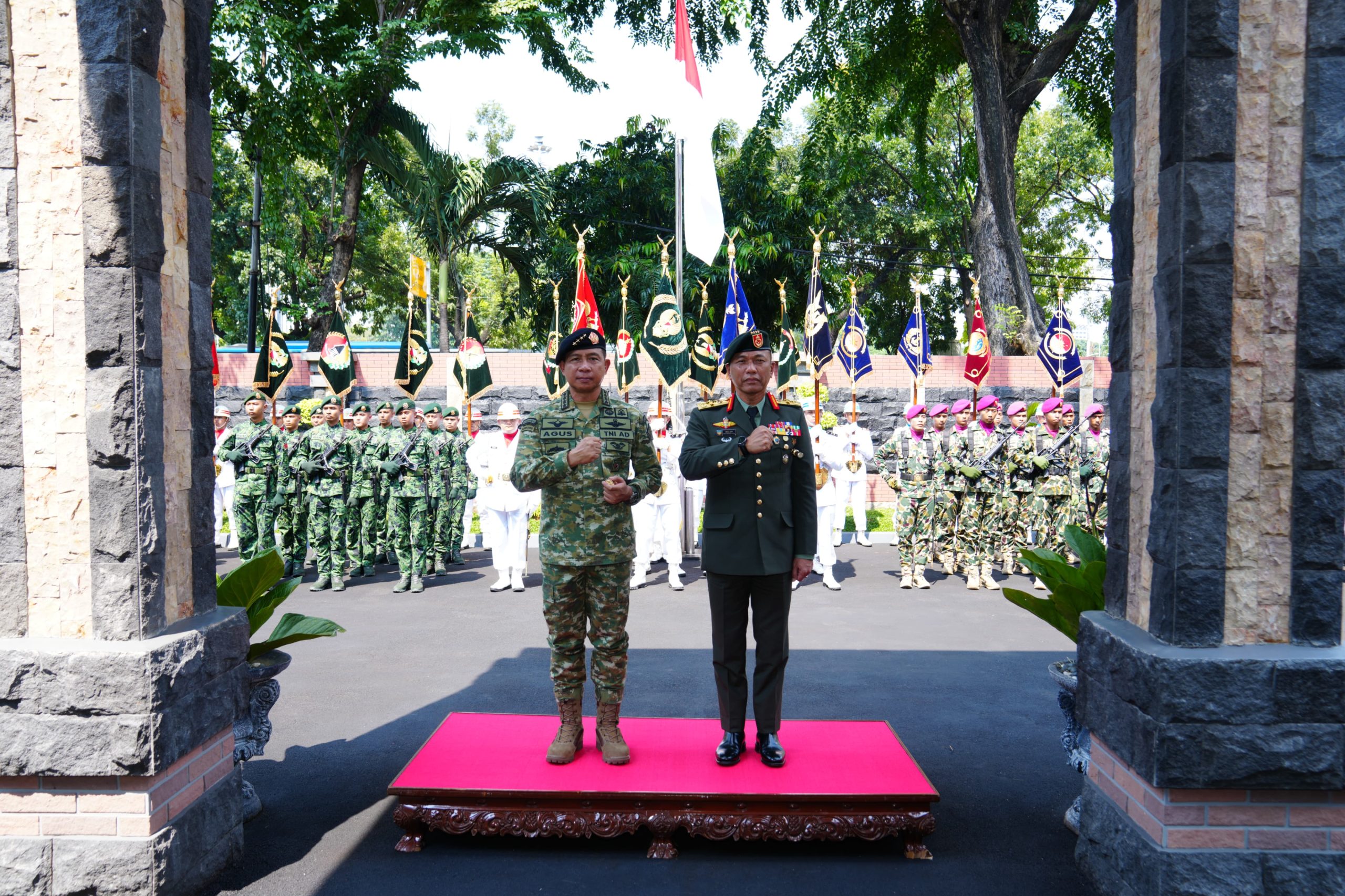 Panglima TNI Sambut Courtesy Call Panglima Angkatan Tentera Malaysia, Perkuat Kerja Sama Militer
