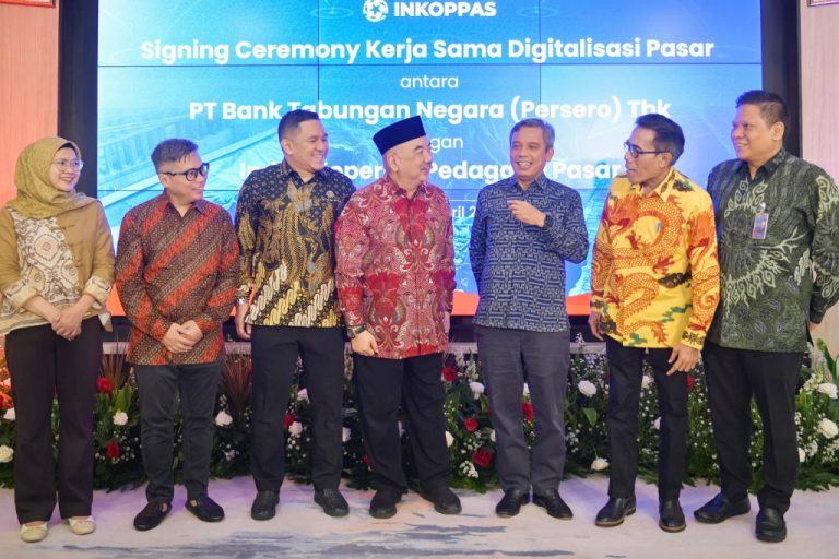 BTN memperluas ekspansi bisnis ke ekosistem koperasi pasar melalui kolaborasi strategis bersama INKOPPAS guna mendorong digitalisasi, inklusi keuangan, serta akses pembiayaan bagi pedagang pasar tradisional.